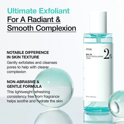 Anua BHA 2 Gentle Exfoliating Toner 150ml