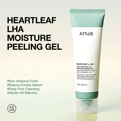 ANUA - Heartleaf LHA Moisture Peeling Gel - 120ml