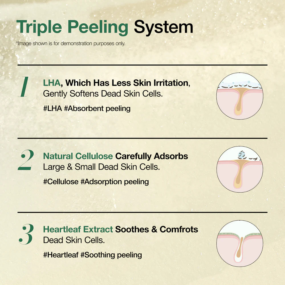 ANUA - Heartleaf LHA Moisture Peeling Gel - 120ml