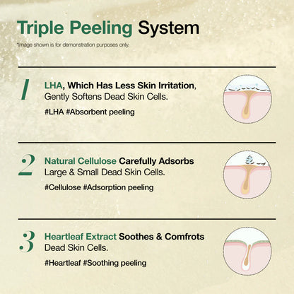 ANUA - Heartleaf LHA Moisture Peeling Gel - 120ml