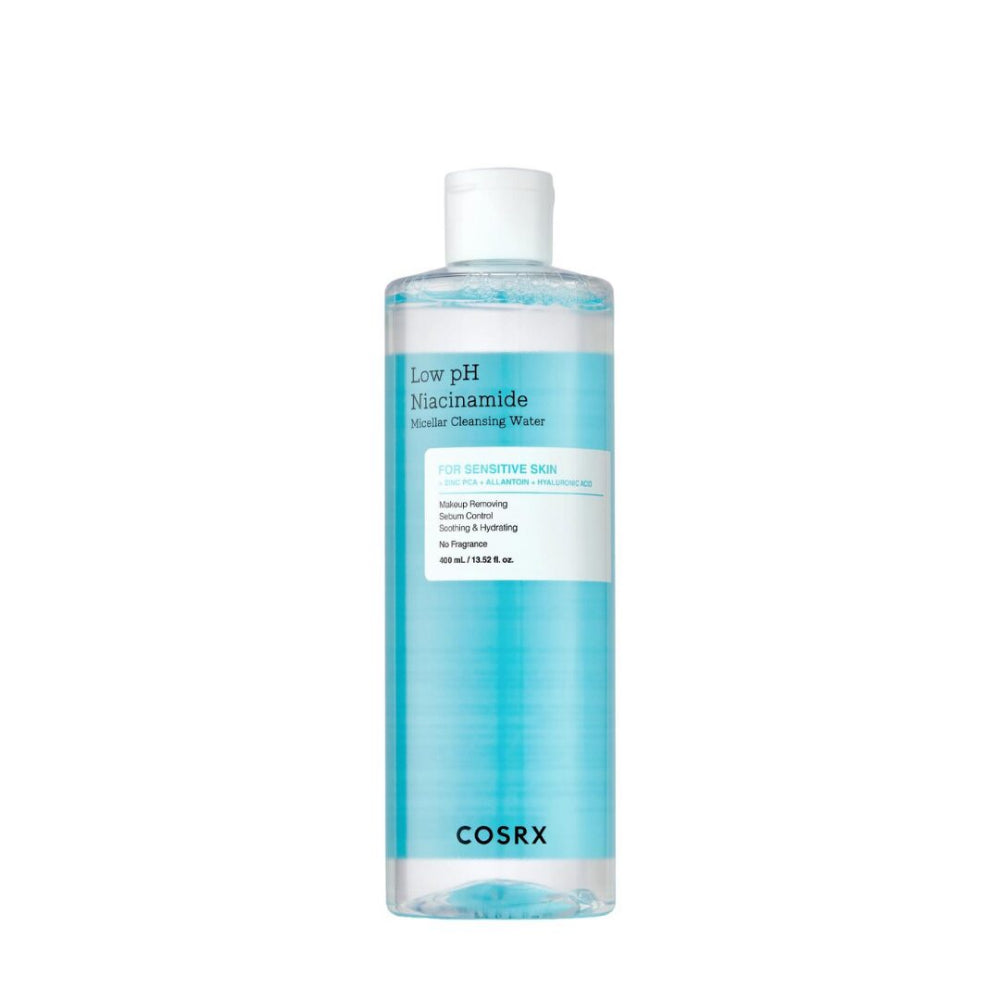 Agua limpiadora con niacinamida y pH bajo COSRX 400 ml