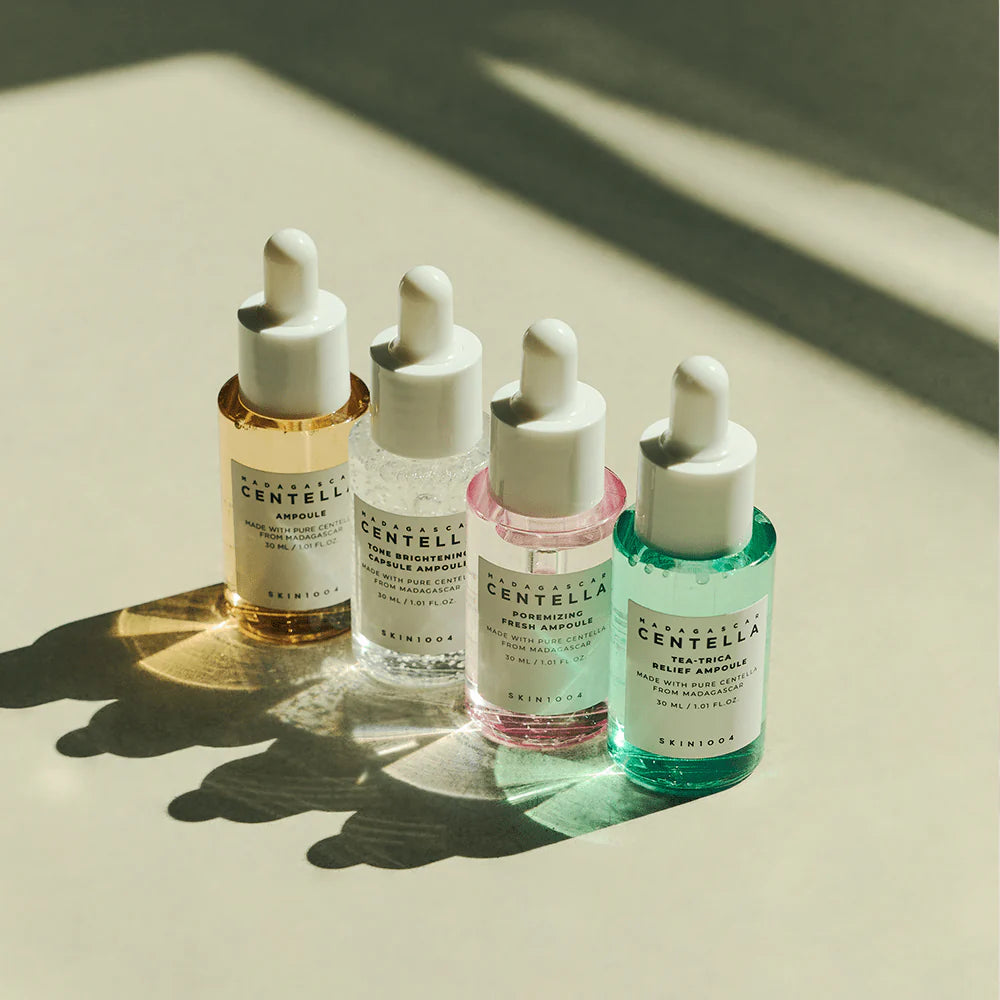 Kit de ampollas SKIN1004 Centella de Madagascar 30 ml x 4