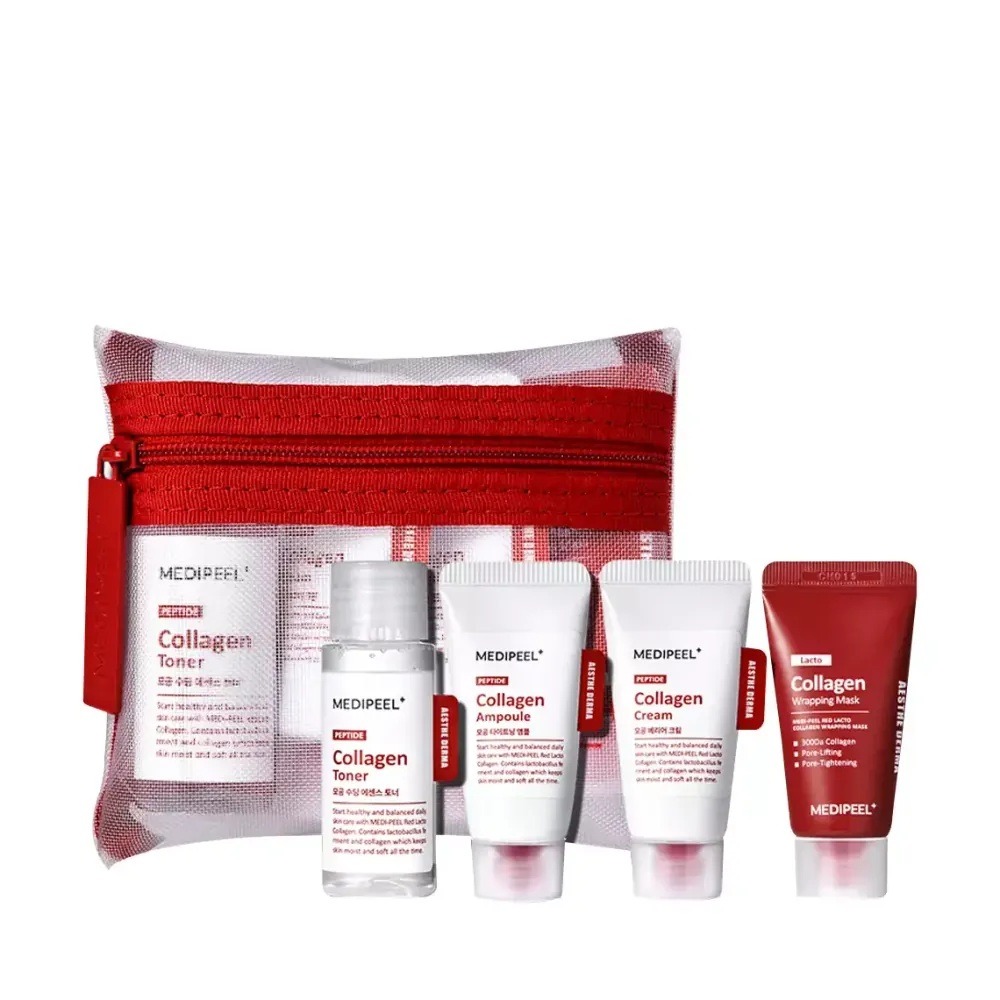 Red Lacto Collagen Skin Care Trial Kit 1.webp