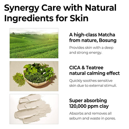 SOME by MI - Mascarilla de arcilla súper limpiadora de poros con matcha - 100 g